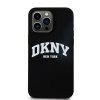 DKNY DKHMP13XSNYACH iPhone 13 Pro Max 6.7 czarny/black hardcase Liquid Silicone White Printed Logo MagSafe